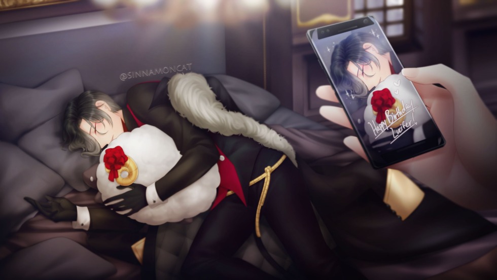 The sleeping beauty is sleeping