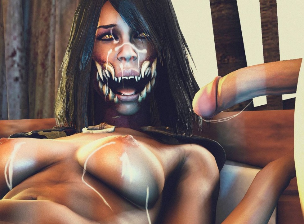 Lana Roy cosplay Mortal Combat Naked