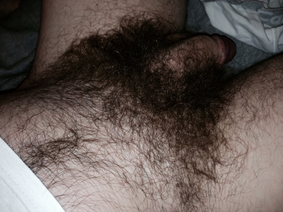 Huge hairy clitoris