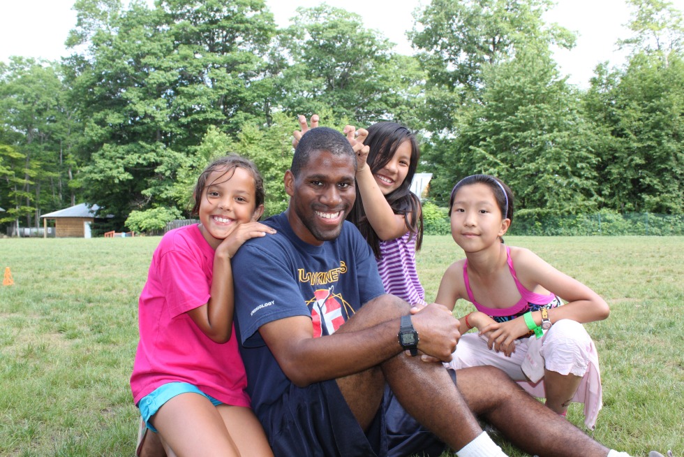 African girls in swimsuits