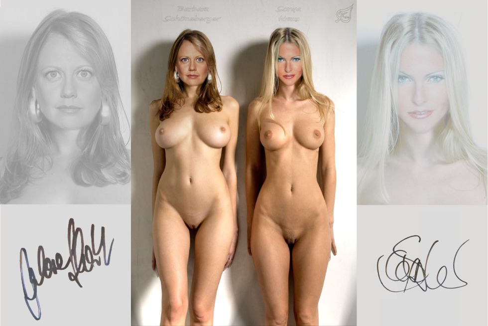 Barbara Petrisini-Bacron is naked