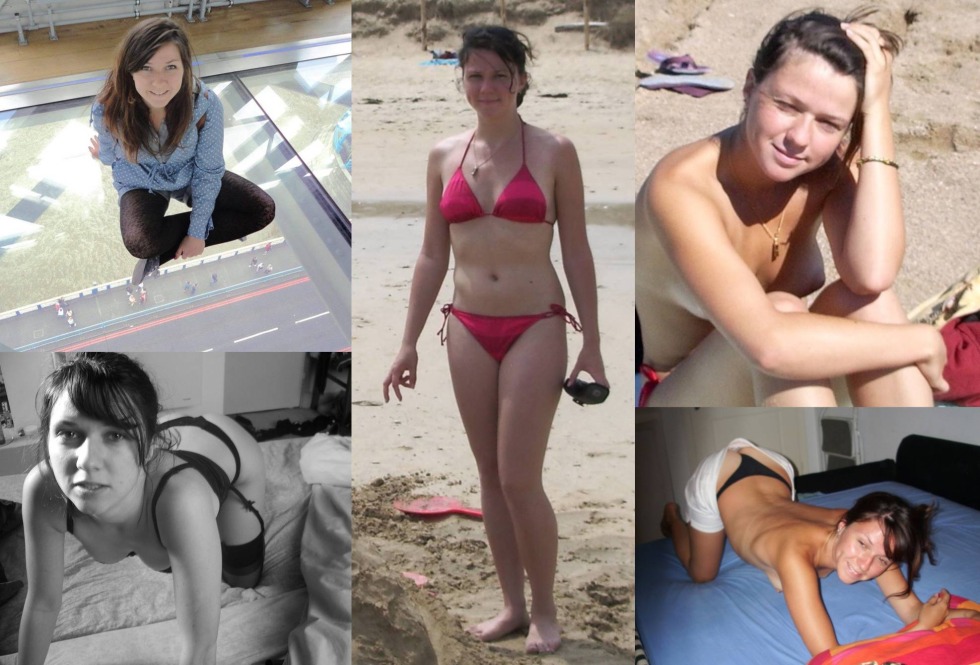 Wife with a black man on the beach private