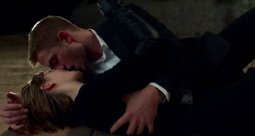 Mia Wasikowska in a swimsuit