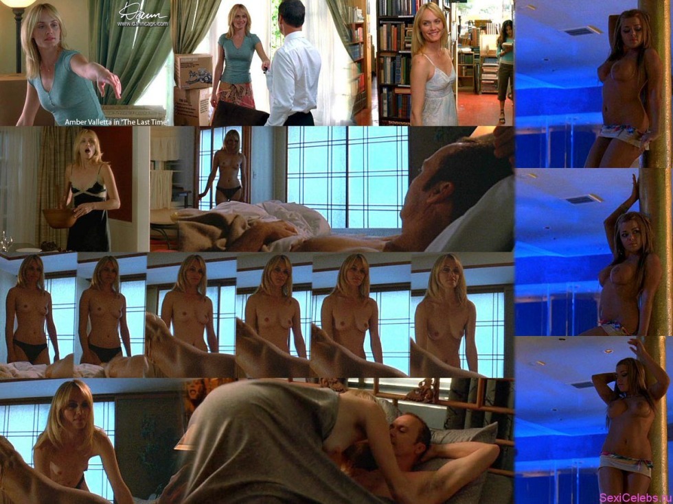 Amber Valletta in his youth naked