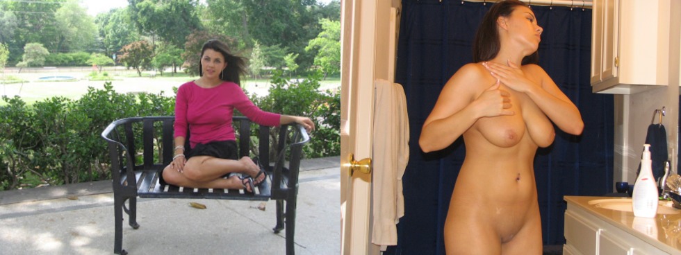 Naked girls fuck in nature