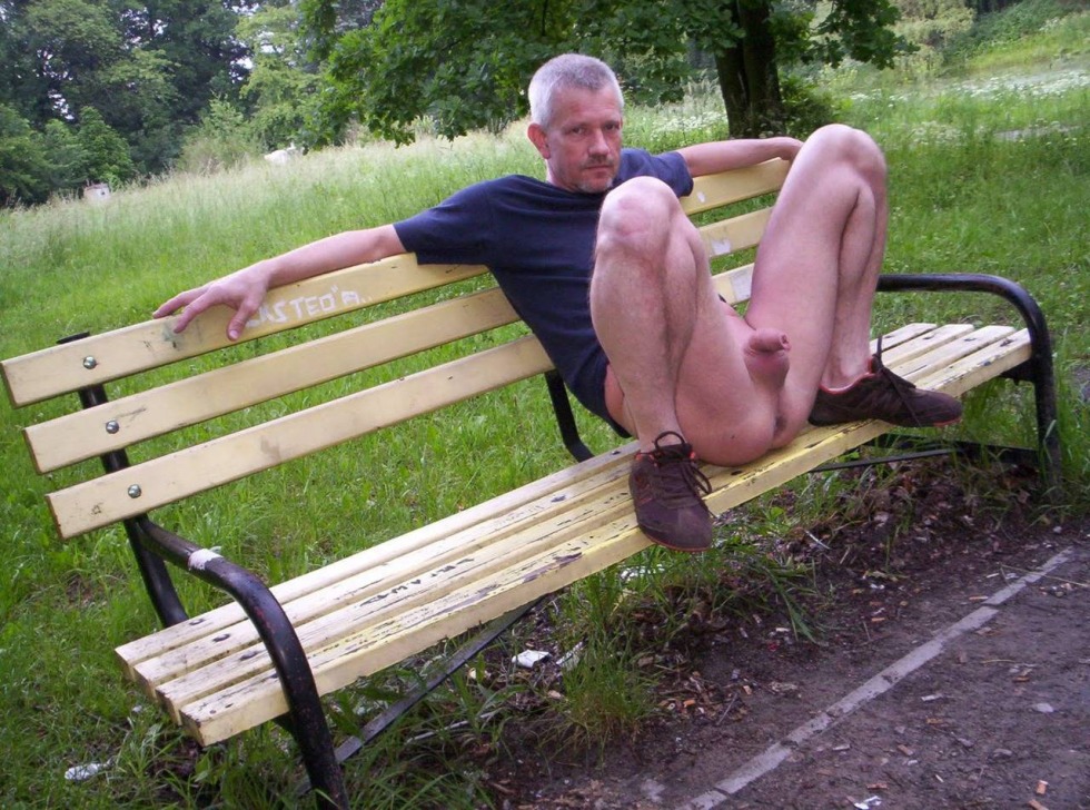 Short Haired Chick Squirts with A Banana Outdoors