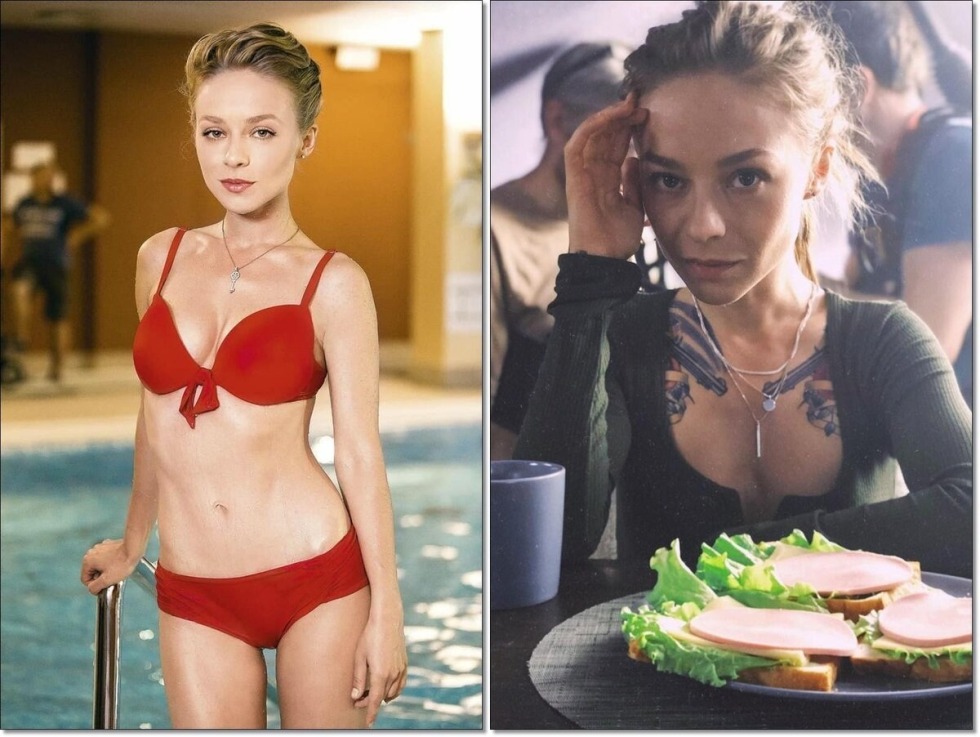 Svetlana Kamynina hot in a swimsuit