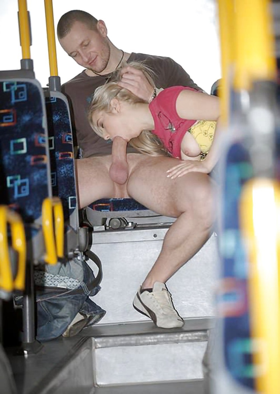 Fuck in public transport