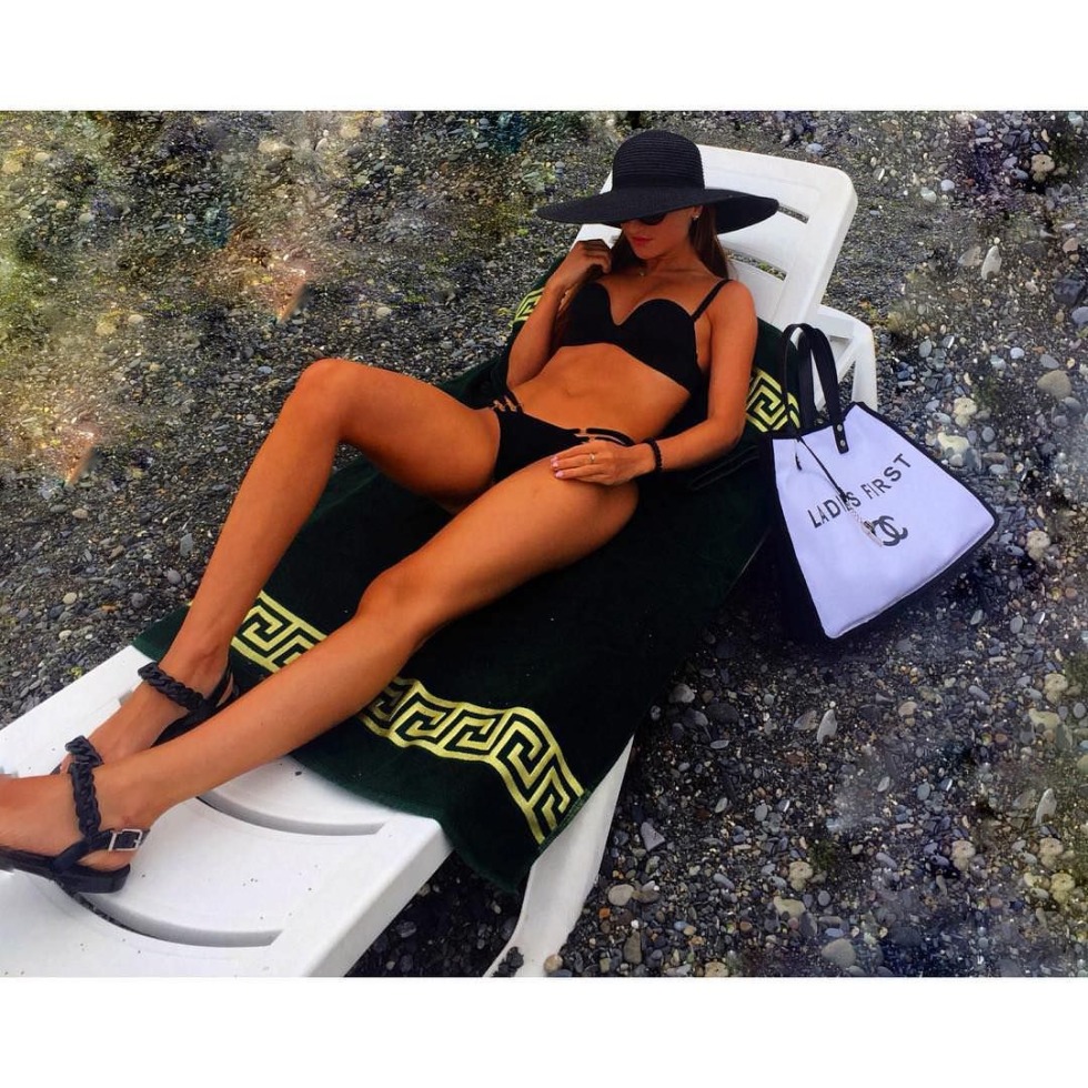 Tamara Ecclestone in a swimsuit