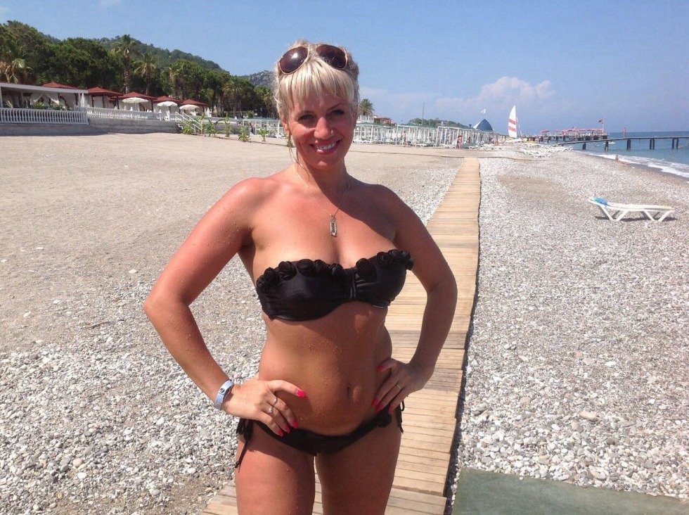 Adult ladies with young