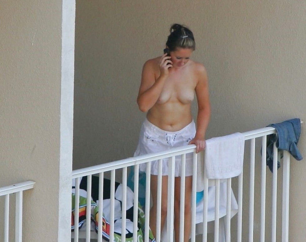 Fuck on the balcony amateur