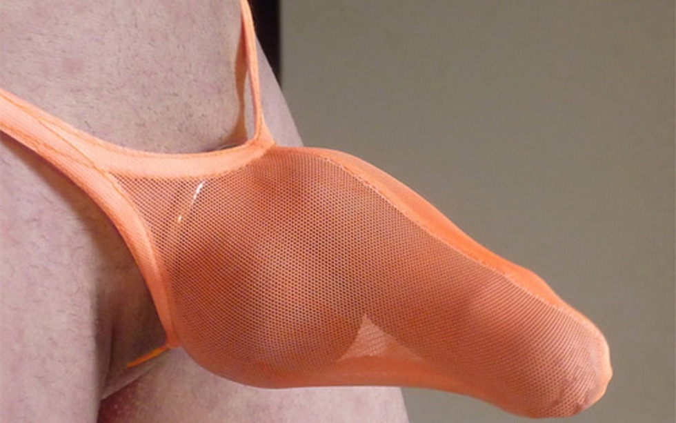 Wet panties from excitement