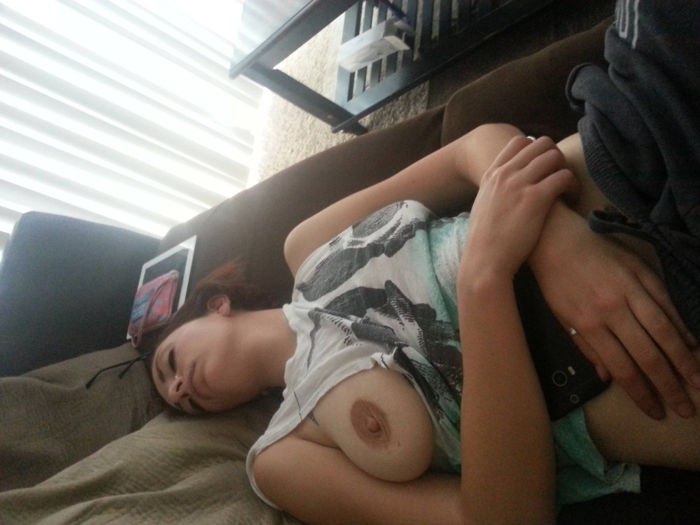 Drunken sleeping naked women