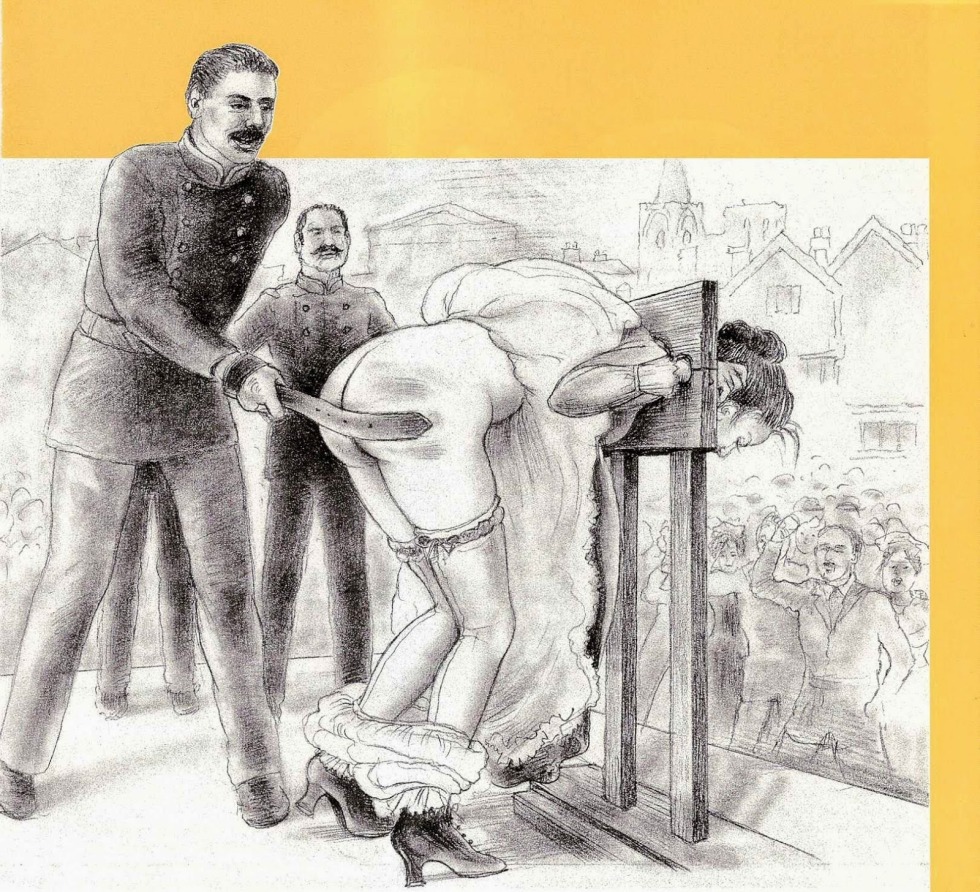 BDSM Punishment of women with rods