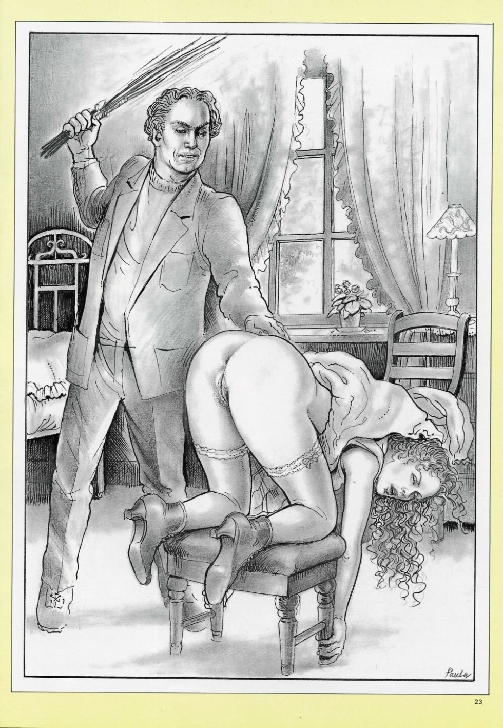 Paulas Medous Spanking Art