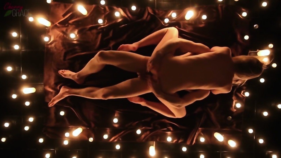 Nude by candlelight photo session