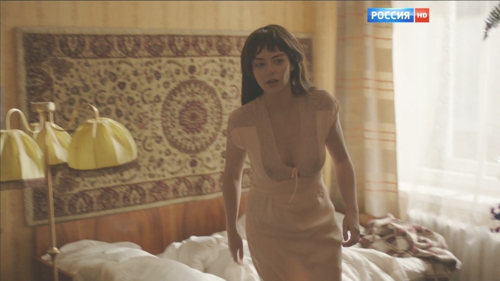 Marina Alexandrova was naked in the film Ekaterina