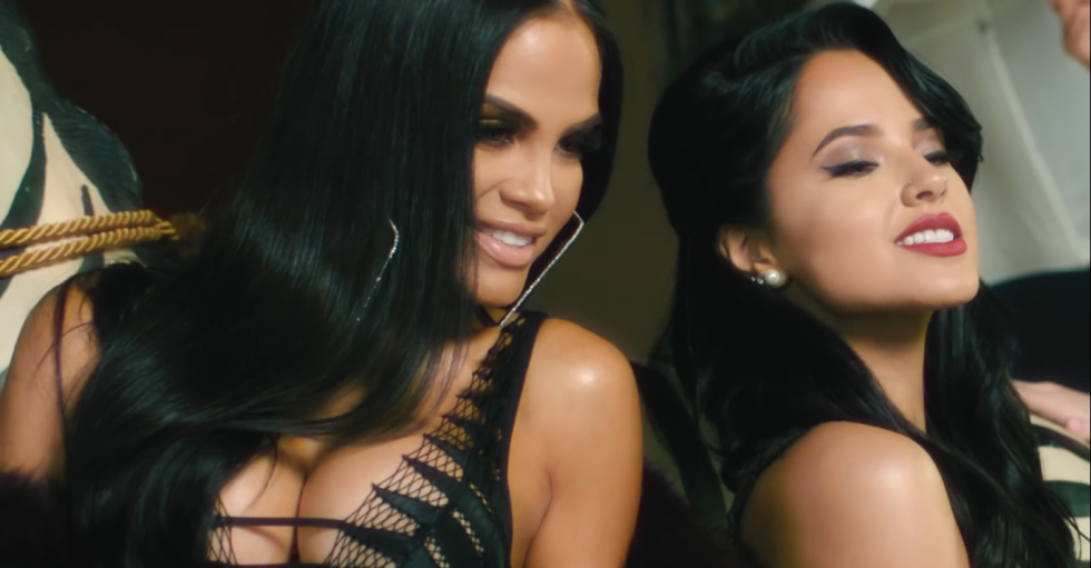 Margo Robbie Wolf with Wall Street