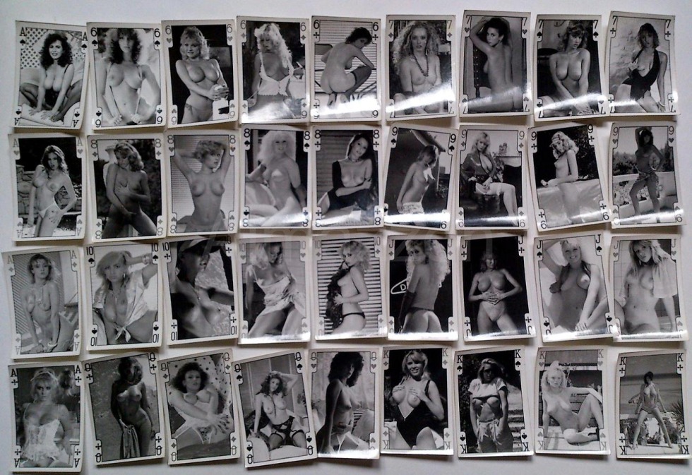 Soviet erotic playing cards