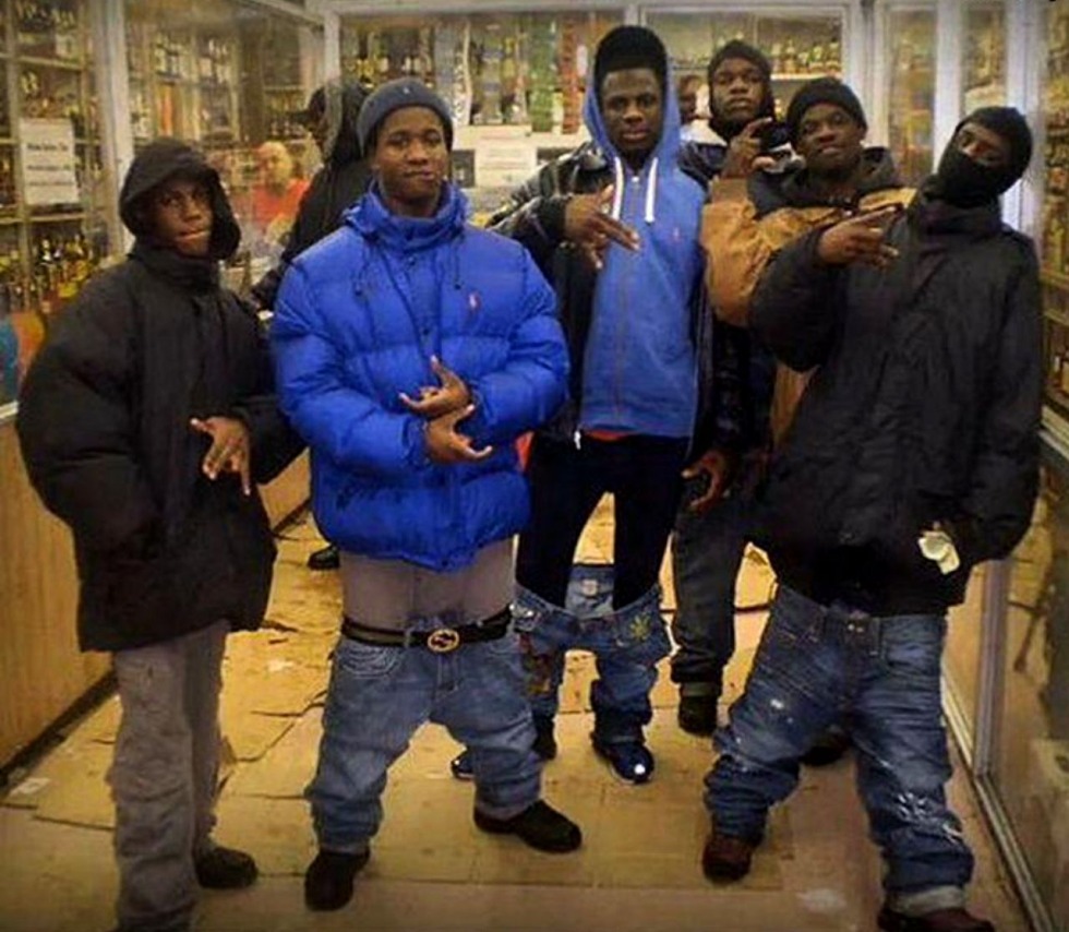 Piper Perry and 5 black