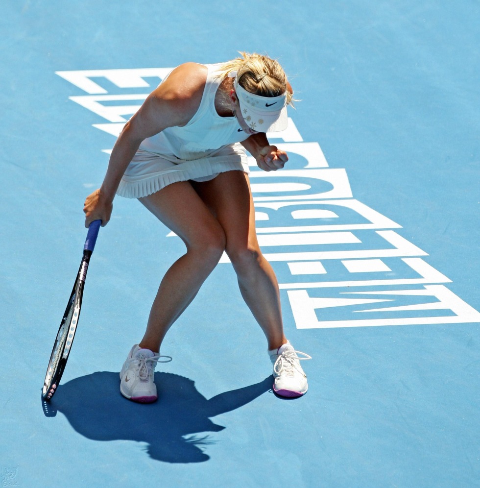 Arina and Maria Sharapova