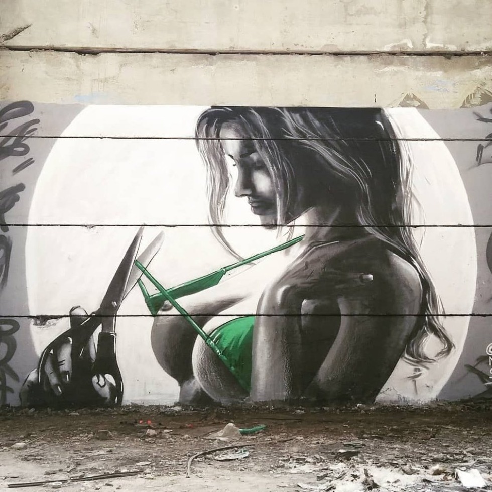 Public fuck on the street