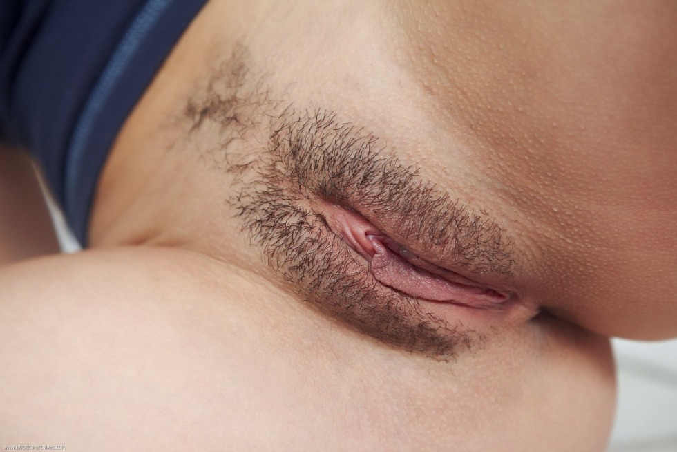 A neat haircut of the vagina