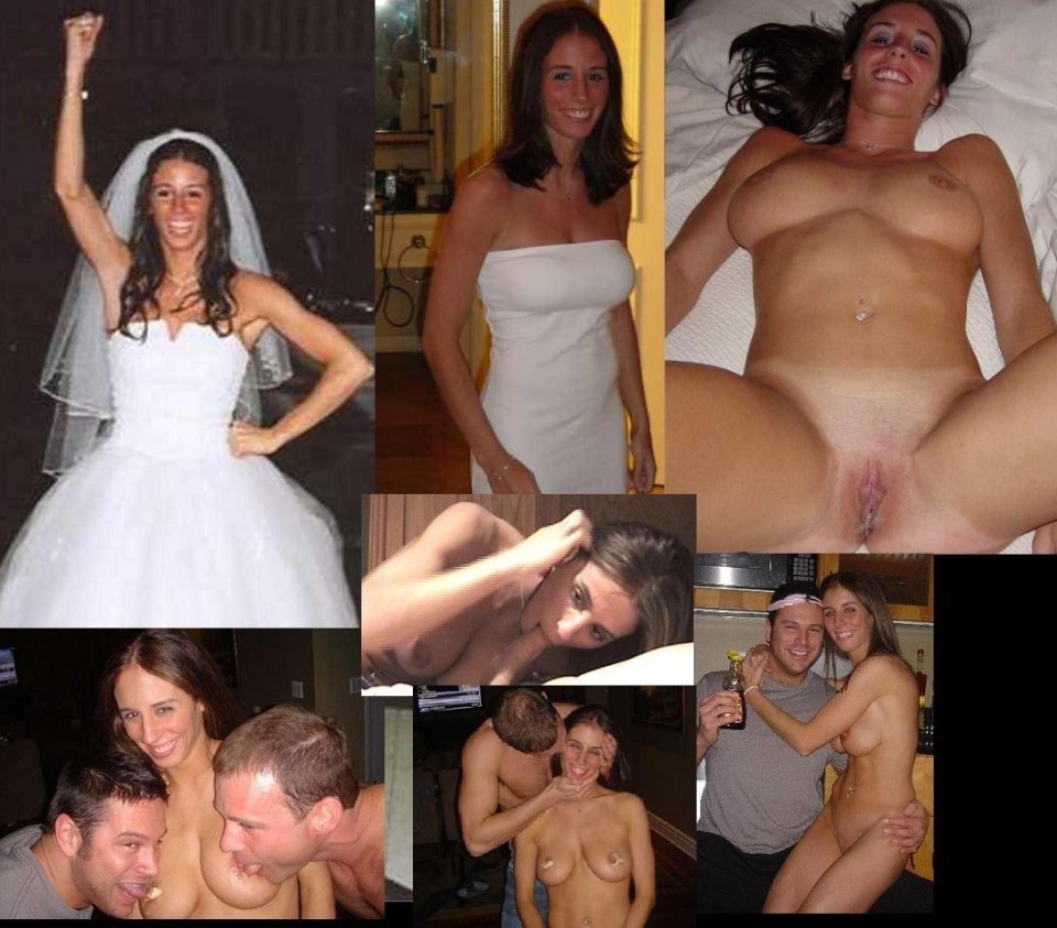 Naked women after the wedding
