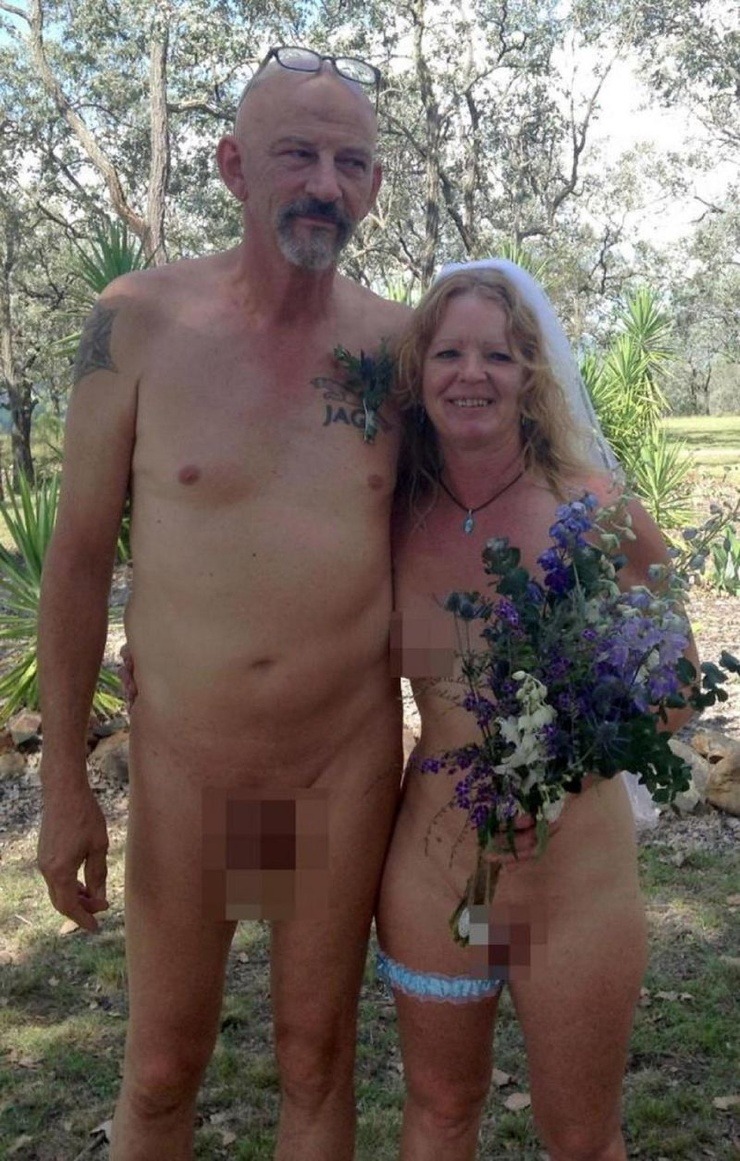 Nudist weddings naked