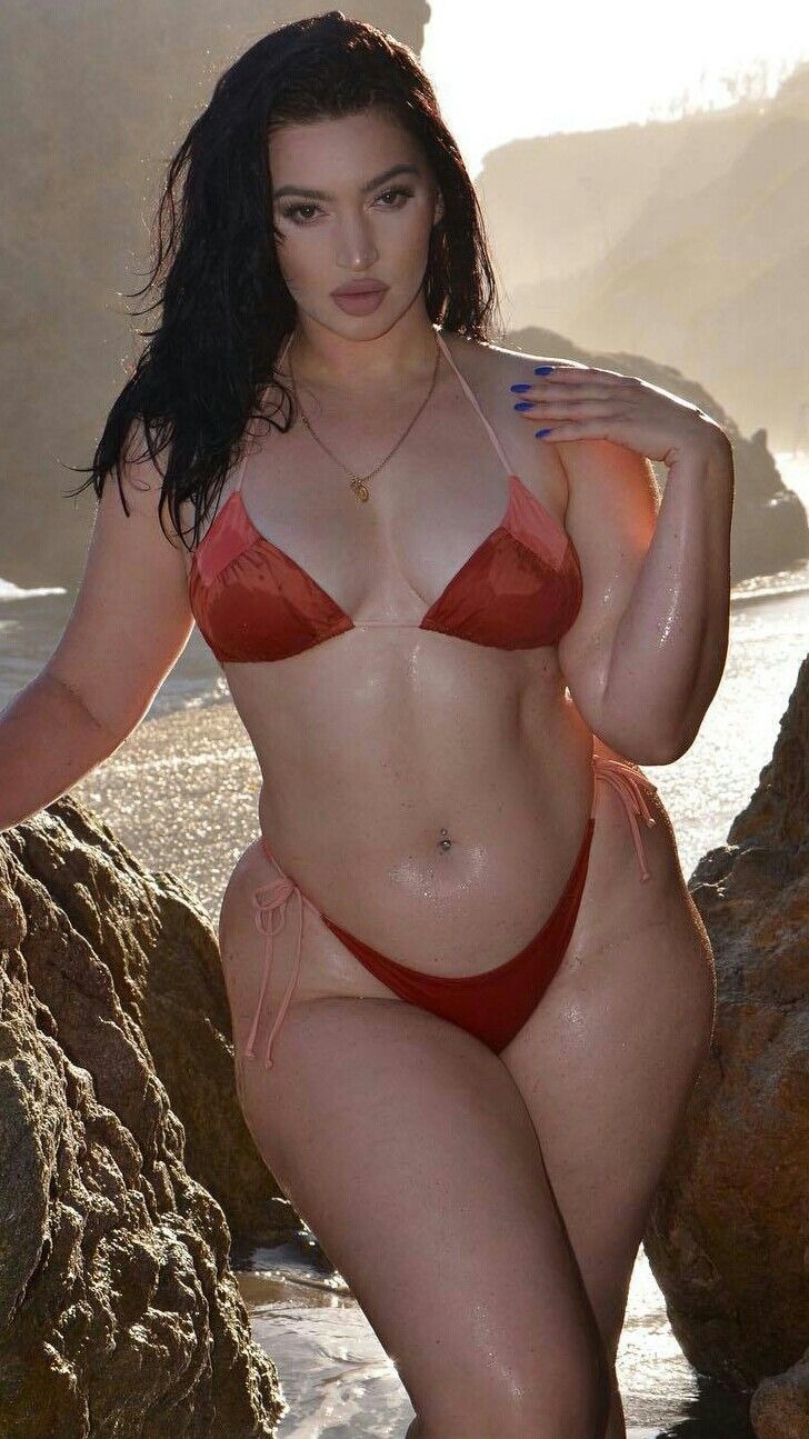 Rosee Divine in swimwear