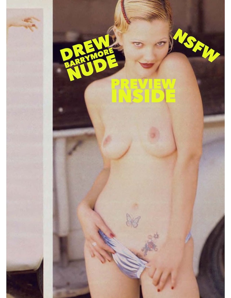 Drew Barrimor Nude in the film