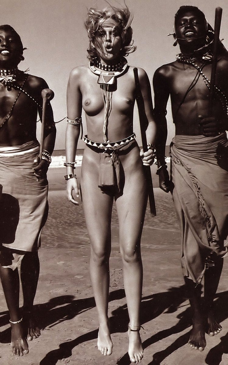 Naked slaves of black women retro