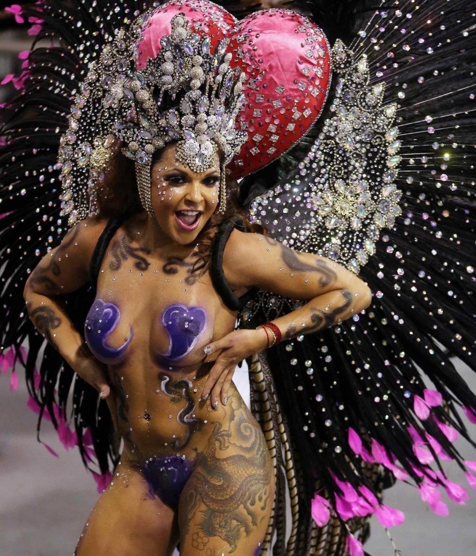 Brazilian carnival with big tits