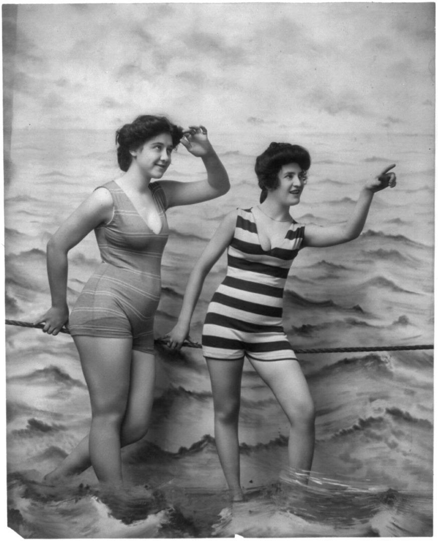 Michelin Bernardini in a swimsuit