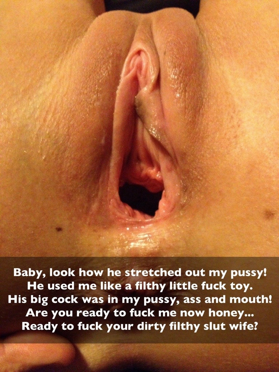 Stretched Pussy Wife Humiliation Captions