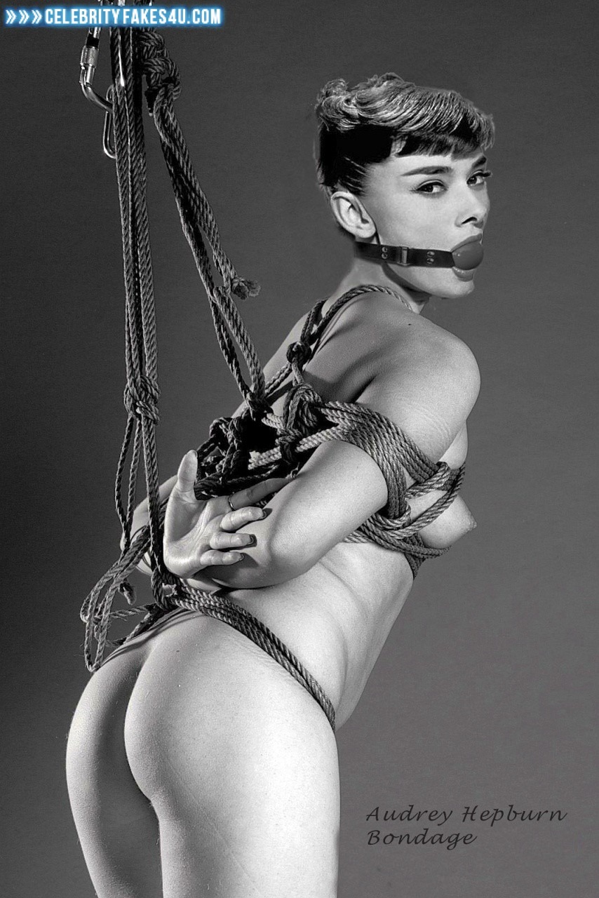 Fake Naked Audrey Hepburn