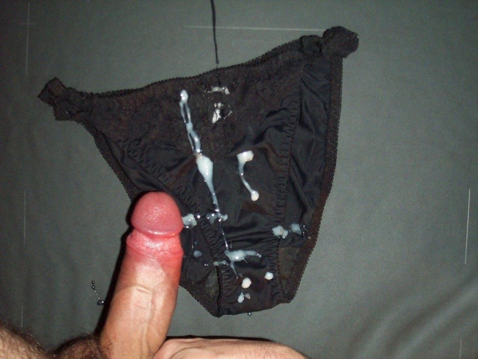 Cum on women's panties