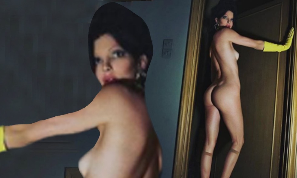 Naked top model Kendall Jenner