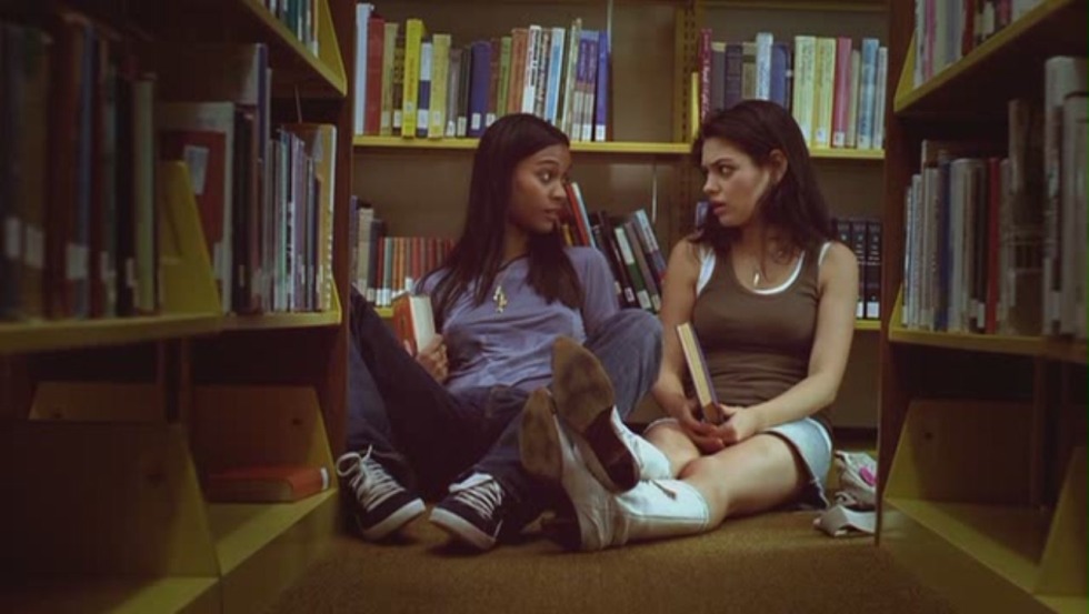 Mila Kunis bed stage