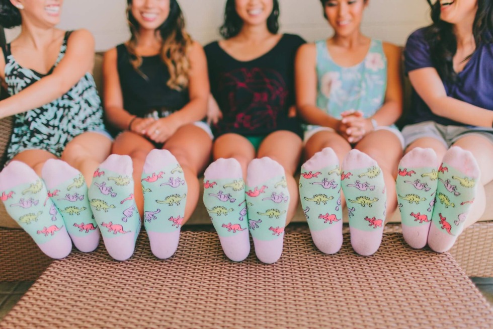 Mother and daughter Captions