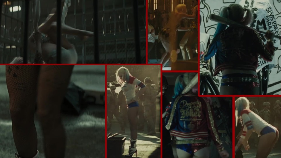 Margo Robbie Wolf with Wall Street 18 Naked