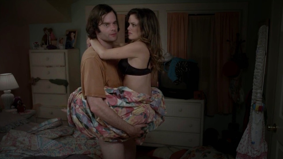 A woman seduces a teenager