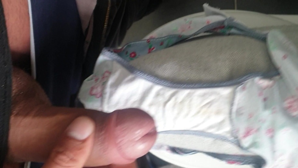 French panties POV cum