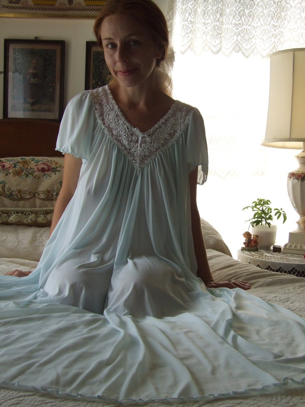 Naked elderly blondes