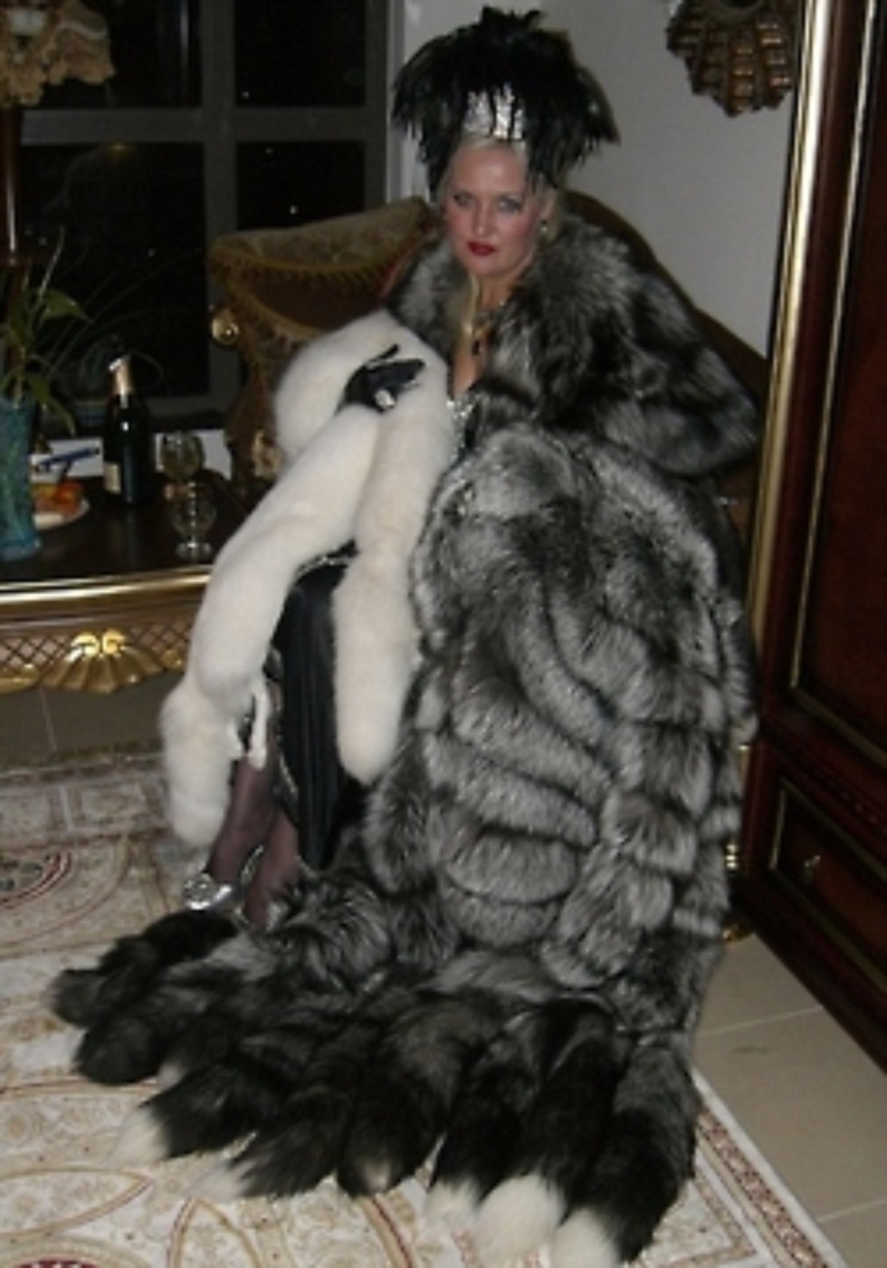 Daniella Dimitrovsk Fur Coat