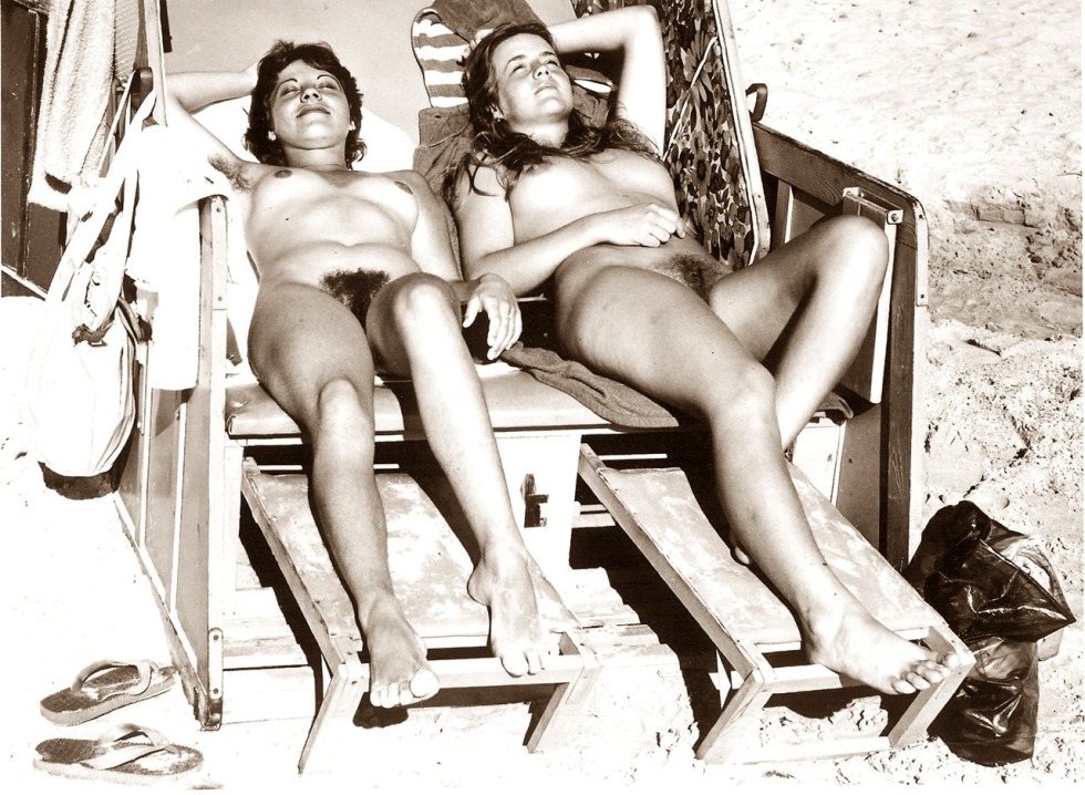 Hairy women retro