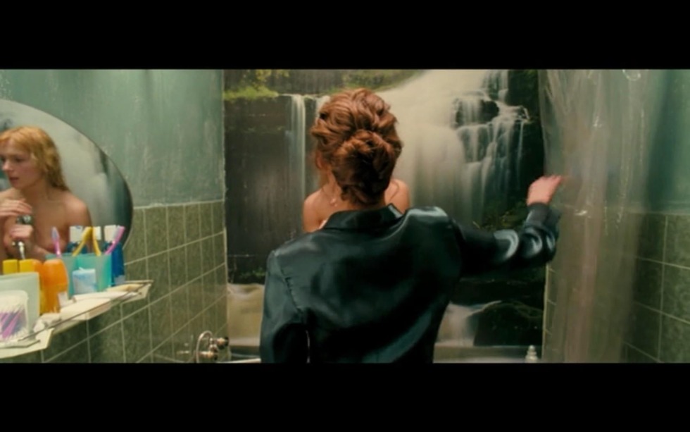 Isabelle Lucas in a swimsuit