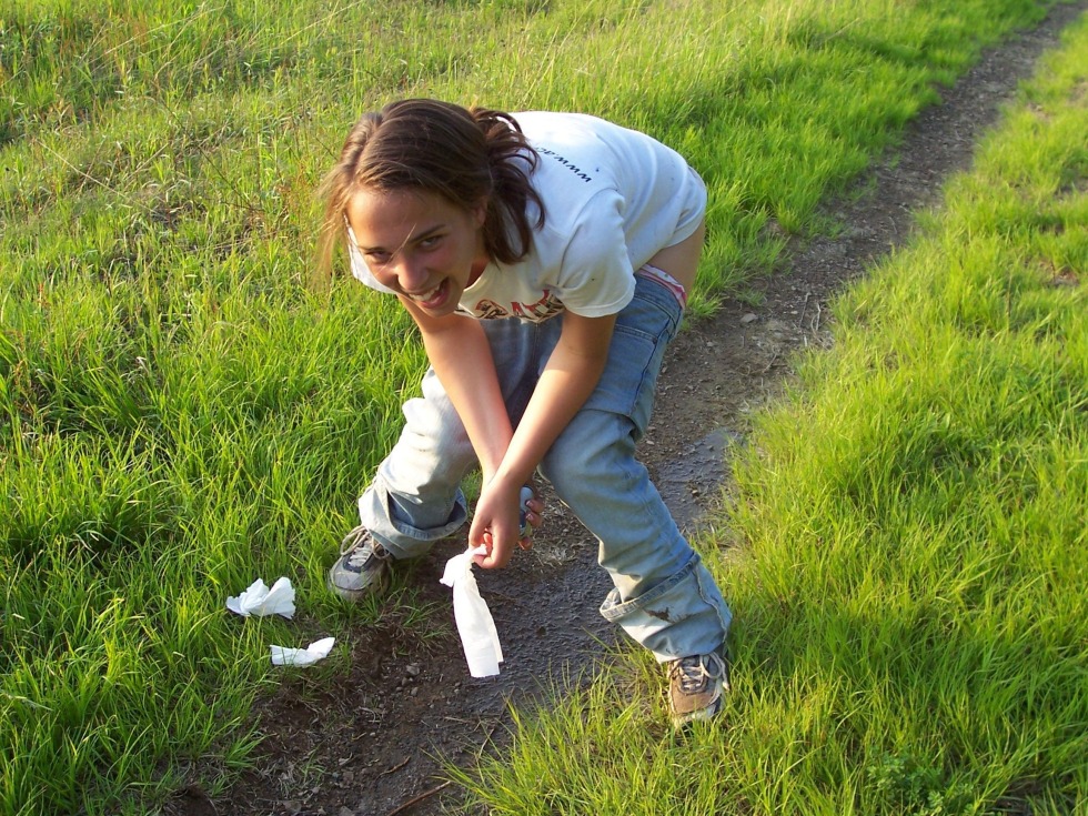 Girls on vacation without panties