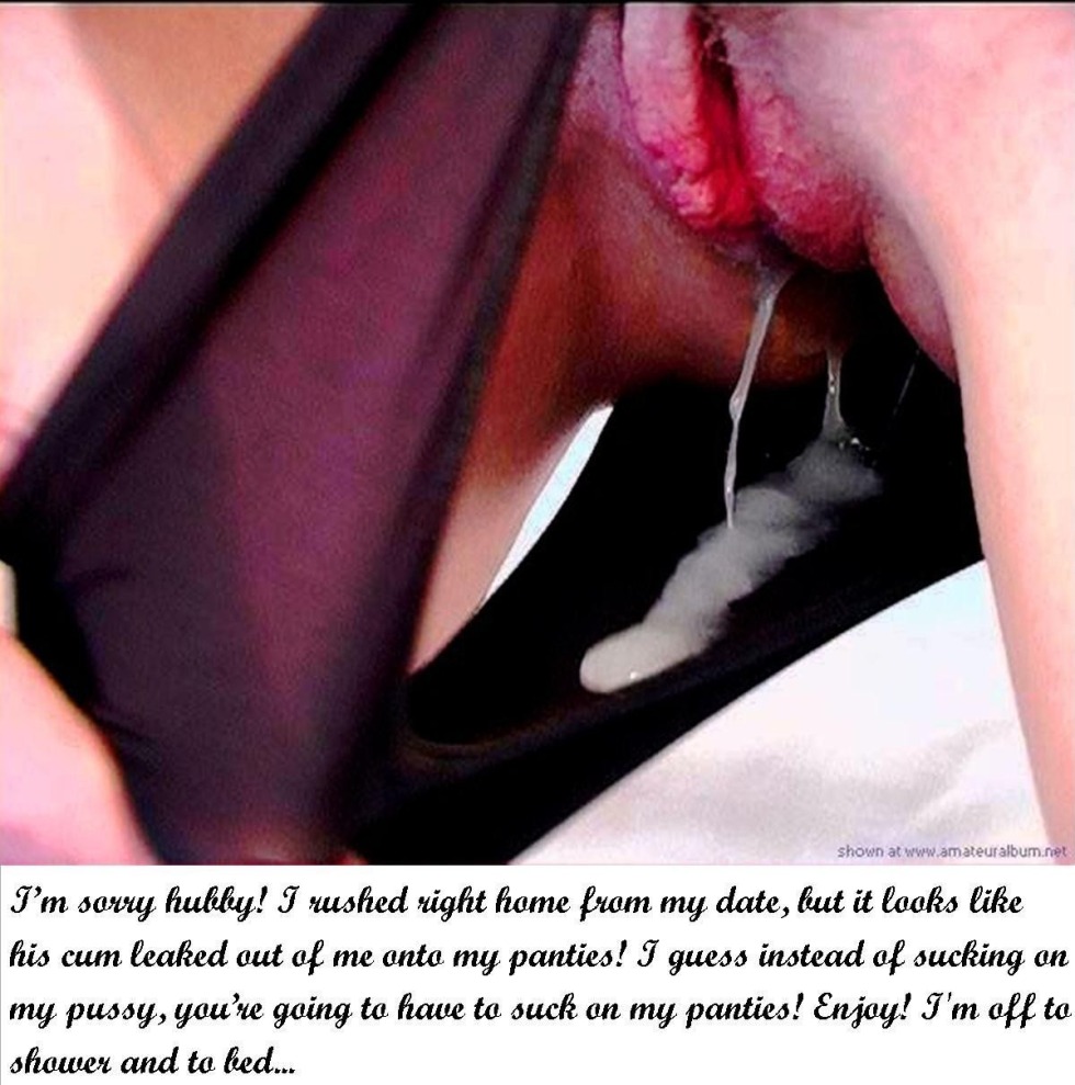 The woman ended in panties