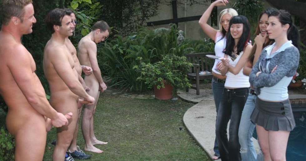 Married couples dressed and undressed